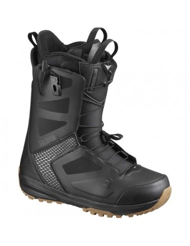 Boots de Snow Neuves Salomon Dialogue Black/Gray Purple 2021 Snowboard