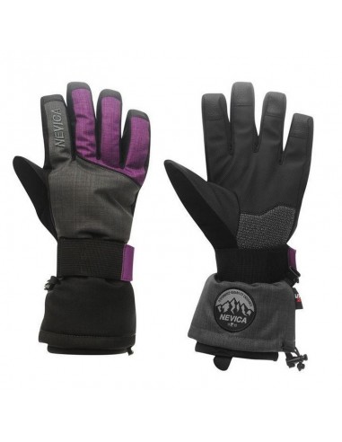 Gants de Ski Femme Nevica Boost Glove Black Purple Taille L