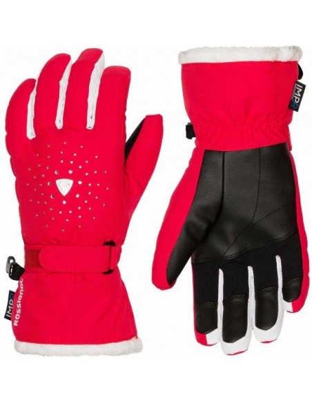 Spring Swiss Design: Paire de gants pour le four longs rouge