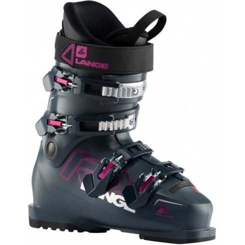 Chaussures de ski Neuves Lange RX RTL W Medium Grey Silver 2021 Taille 24.5 Mondopoint Chaussures de ski
