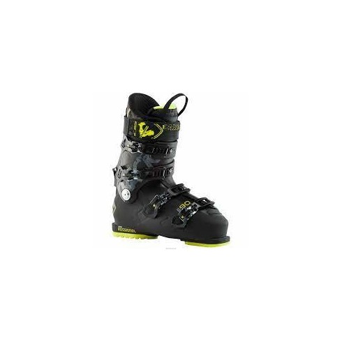 Chaussures de ski Rossignol Track 90 Black Yellow 2023 Taille 30.5 Chaussures de ski