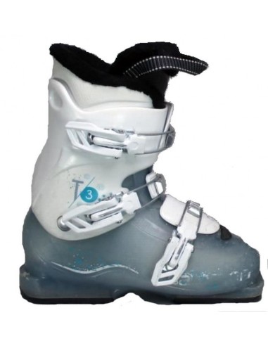 Chaussures de ski Junior Salomon Team 3 Blanc/Bleu Taille de 18 à 25 Mondopoint Accueil