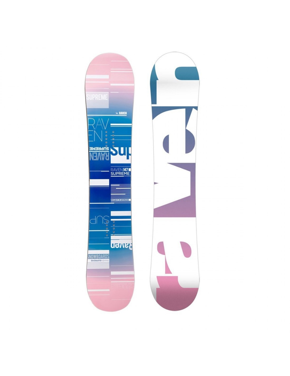 Wolkenkrabber ijzer havik Snowboard Neuf Raven Supreme 2023 Taille 147cm