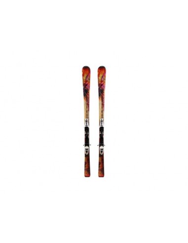 Ski Occasion Nordica Axana Orange Taille 168cm + Fix