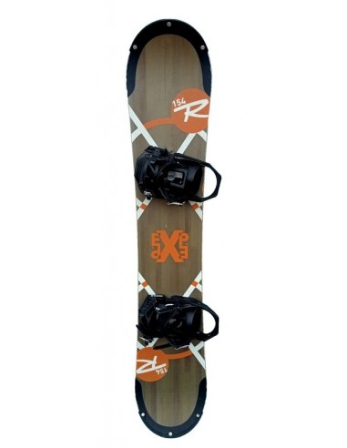 Pack Snowboard Occasions Rossignol Orange + Fix Taille 151cm Snowboard