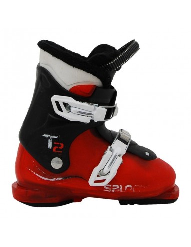 Chaussures de ski Junior Salomon Team 2 et 3 Rouge Taille de 18 à 26.5 Mondopoint Chaussures ski junior