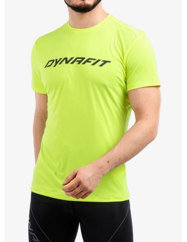 T-Shirt Dynafit Traverse 2 Man Neon Yellow Outdoor