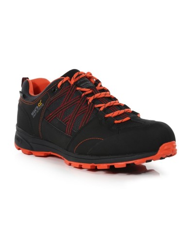 Chaussure de randonnée Regatta Samaris II Low Black / Fiesta Outdoor