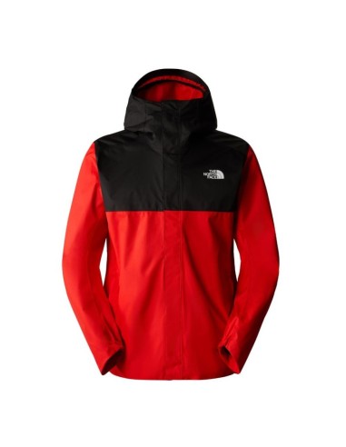the north face quest zip in red