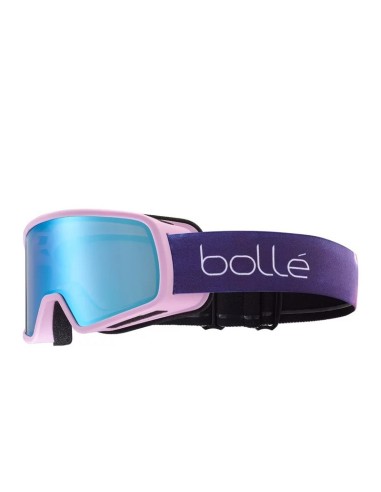 Masque de ski Neuf Bollé Nevada Jr Pink Azure S2 Tout temps Equipements