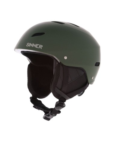 Casque de ski Adulte Sinner Bingham Moss Green Taille L 59/62cm à molette Equipements