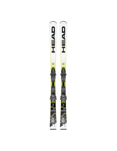 Head Worldcup Rebels E XSR 2024 + Tyrolia Pr 10 GW Black Ski adulte