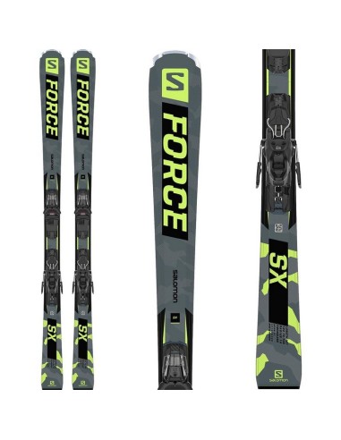 Salomon S/FORCE SX 2023 + Fix Salomon M10 GW Ski adulte