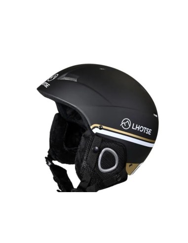 Casque de ski Lhotse Silicate Black Gold Ajustable à molette Equipements