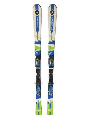 Ski occasion Dynastar Agyl Green +  Fix look Ski adulte