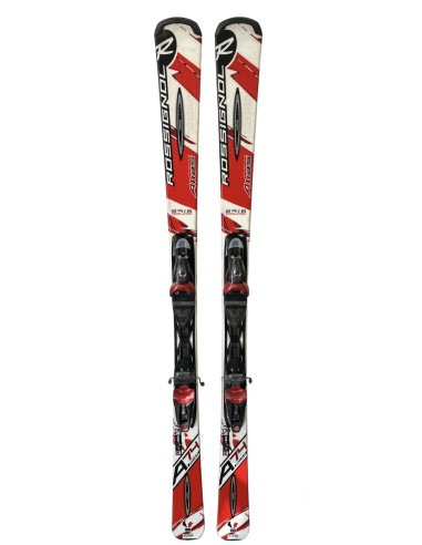 Ski Occasion Rossignol Alias 74 Rouge Blanc + fix Ski adulte