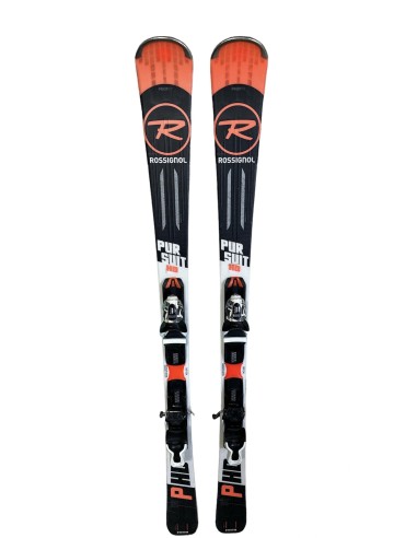 Ski Occasion Rossignol Pursuit HD + Fix Ski adulte