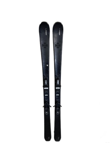 Ski occasion Elan Delight noir + fix Ski adulte