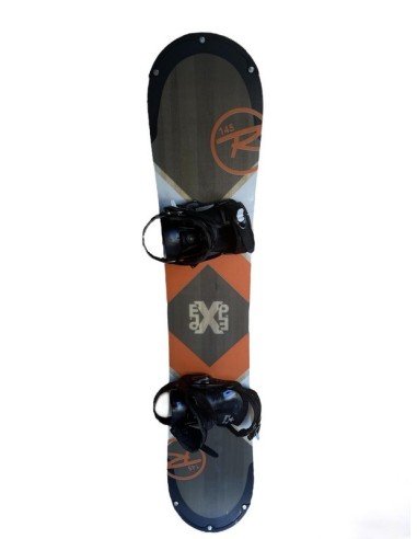 Pack Snowboard Occasions Rossignol Orange + Fix Taille 145cm Snowboard