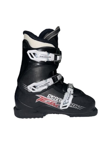 Chaussures de ski Junior Salomon Team 2 et 3 Black Taille de 19 à 26 Mondopoint Chaussures de ski