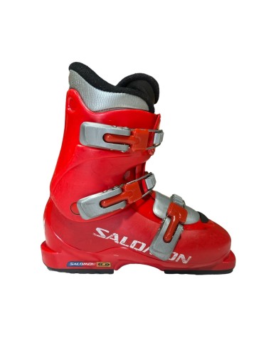 Chaussures de ski Junior Salomon Team 2/3 Red Taille de 20 à 26 Mondopoint Chaussures de ski