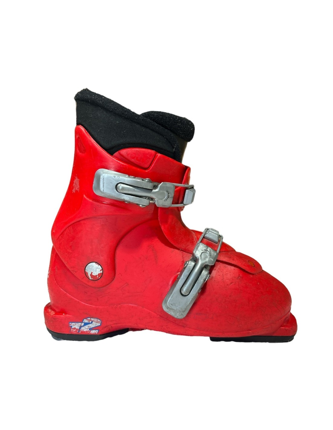 Chaussures de ski Junior Salomon Team 2 3 Red Taille de 20 a 24 Mondopoint