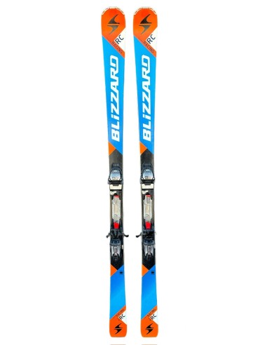 Ski Occasion Blizzard Racing Rc Ca Orange + Fix marker Ski adulte