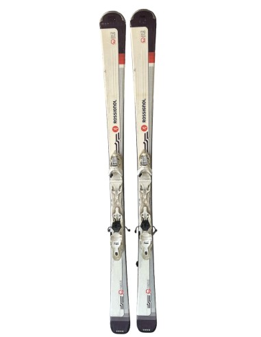 Ski Occasion Rossignol Famous 2S Violet + Fix Look Ski adulte