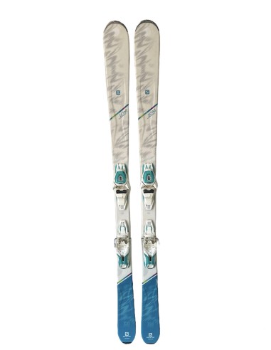 Ski Occasion Salomon Loni + Fix Ski adulte