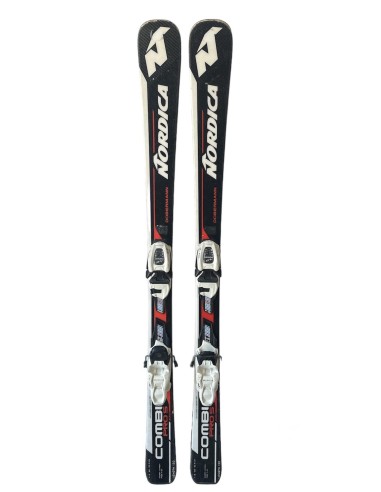 Ski junior Occasion Nordica Doberman + Fix Ski junior