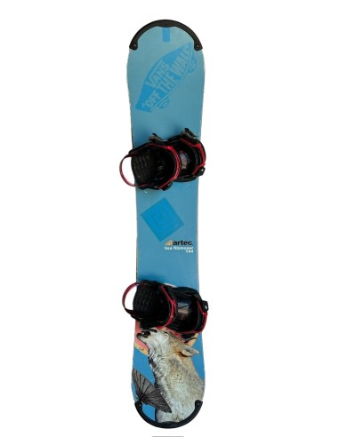 Snowboard Occasion Artec Lisa + Fix Taille 144cm Snowboard