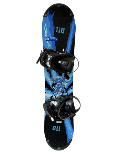 Snowboard Junior occasion Rossignol Accelerator + Fix Snowboard