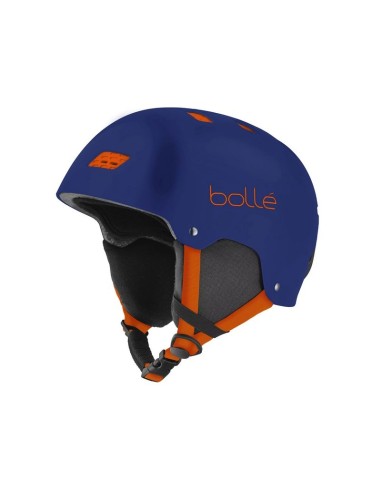 Casque de Ski Bollé B-Slide Blue à Molette Casques de ski enfant